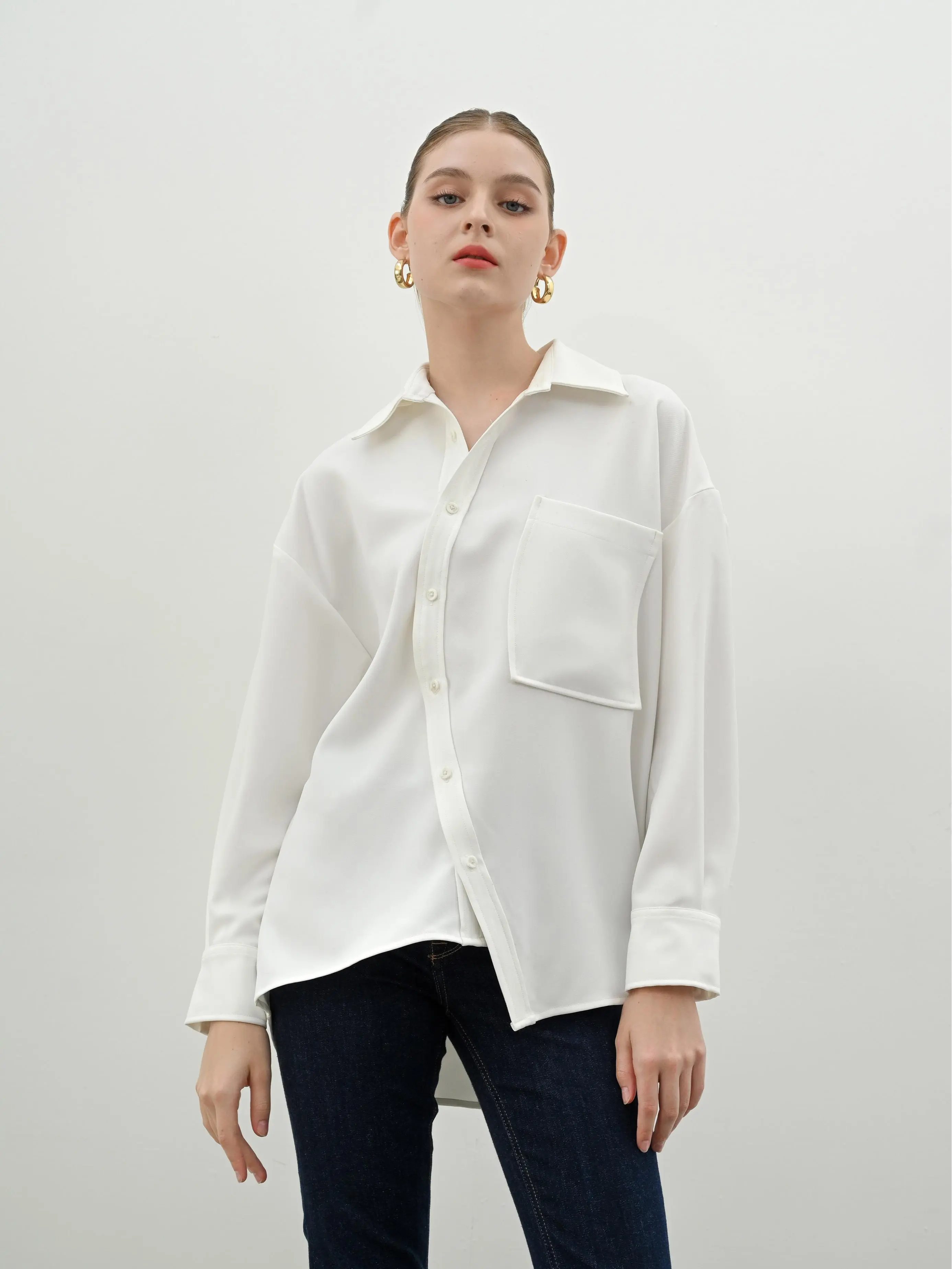 ENCAPSULE - ARLINGTON ASYMMETRIC SHIRT