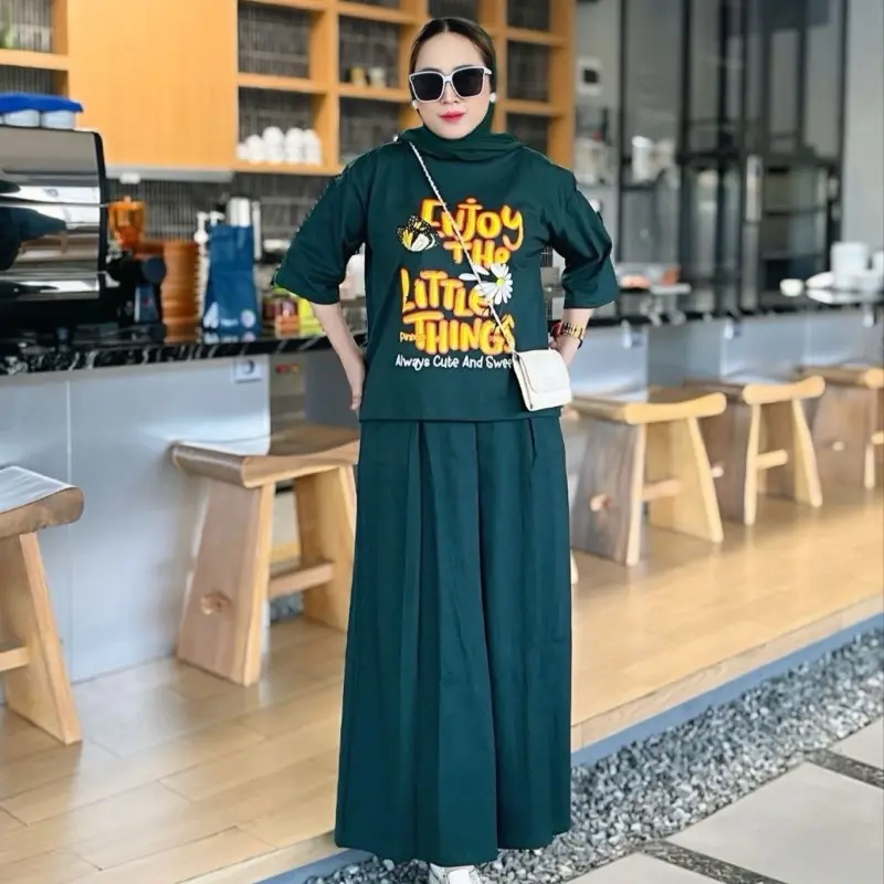 Setelan Rok Wanita Dewasa  DM3 Cloth Bahan Katun Combed 1