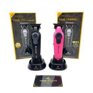 Tông Đơ Chấn Viền AKUMA M21 Máy Khoẻ Pin Tốt Chấn Cạo Viền Kẻ Đường Dành Cho Thợ Tóc Chuyên Nghiệp