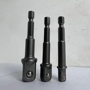 ADAPTOR hex ke sock pengubah bor jadi impact wrench 1/4 inch 3/8 1/2 inch s16