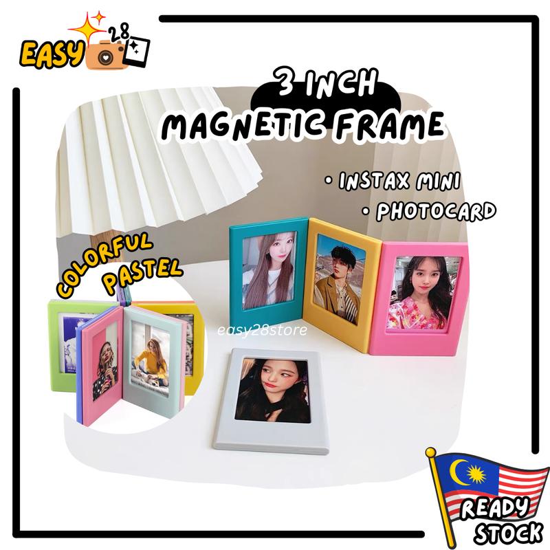 Photo Frame Magnetic Instax Mini 3inch 2R Frame DIY Refrigerator ...