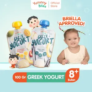 Yummy Bites Greek Yogurt 100 GR Snack Baby/ Cemilan bayi