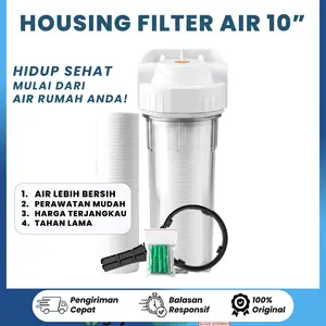 Housing Filter air /housing Clear 10" Der Doly