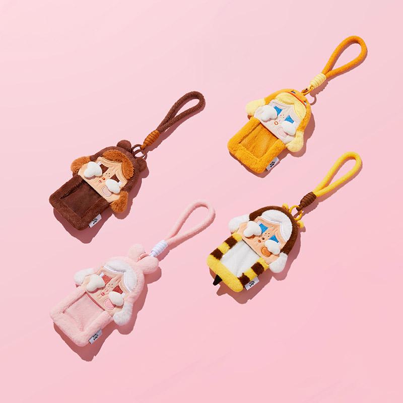 POP MART CRYBABY Crying Again Series-Card Holder Blind Box CRYBABY Tear Factory Series Plush Card Cover Blind Box Trendy Crying Baby Accessories Gift Toys Salary card 4