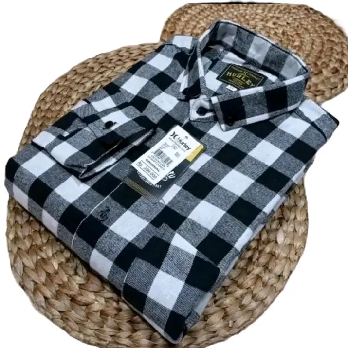 Kemeja Fanel Pria - Model Terbaru dari Distro 1