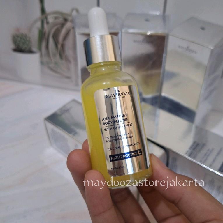 MAYDOOZA AHA AMPOULE SERUM BODY PEELING 30ML Exfoliating 4