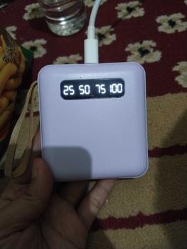 Product Review of 【COD】Hot Sale 20000mAh Mini Power Bank with 4 USB Ports Fast Charging and LED Display, Portable for iOS/Android Phone Charging - Power Bank Charger Pink (Free Shipping) from M**l 3