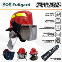 Gambar Helm SOS Fullgard Pemadam Kebakaran Api Bersertifikat Lab Damkar | Red - Tanpa Senter dari gudangsafetycom Kota Administrasi Jakarta Barat 5 Tokopedia
