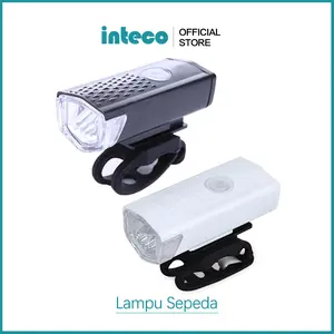 Mini Lampu Depan Sepeda LED 300LM Anti Air Dapat Diisi Ulang Dengan USB Lampu depan sepeda usb