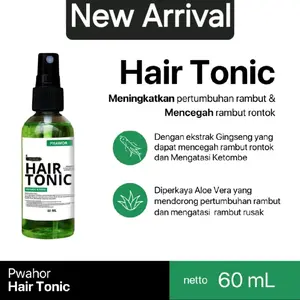 Hair Tonic Ginseng Aloe Vera Extract Vitamin Rambut Perawatan Rambut Rontok Ketombe