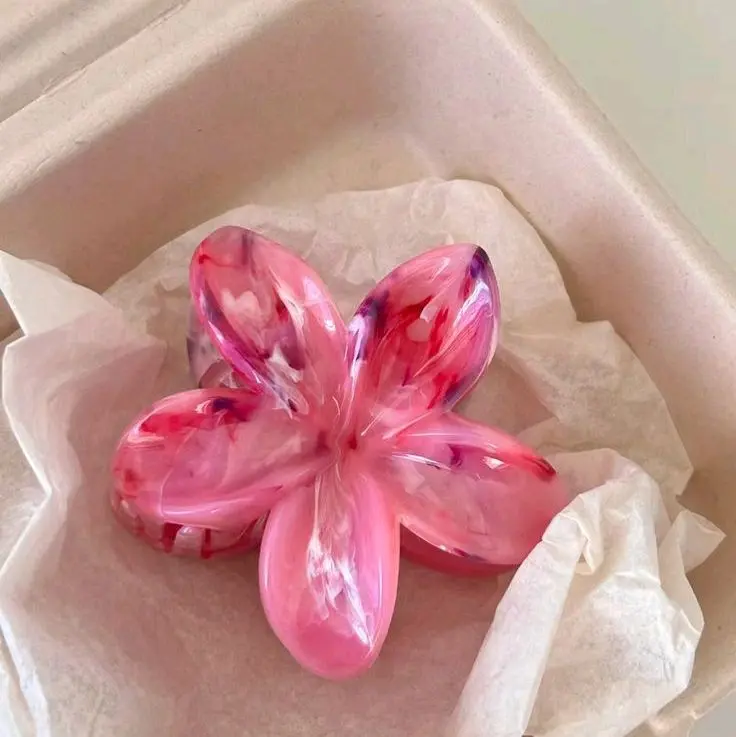 JEDAI JEPITAN RAMBUT BUNGA KAMBOJA CANTIK 0