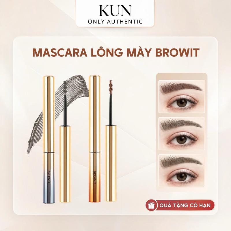 Chuốt lông mày Browit by Nongchat - Mascara Lông Mày Trang Điểm Cosmetic Nữ Mỹ Phẩm Women Phấn Phủ