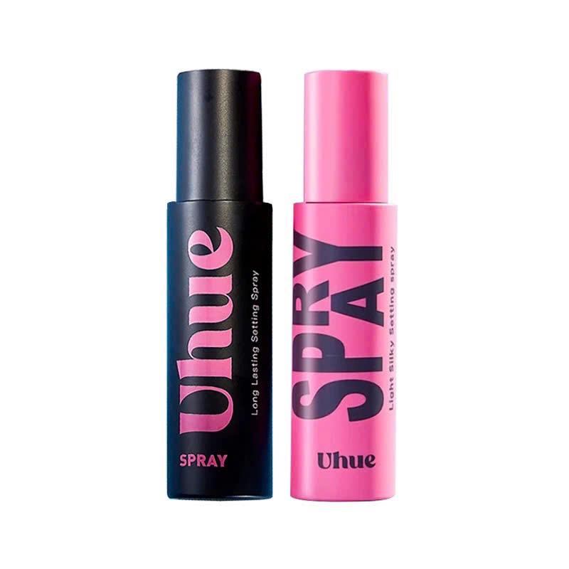 Xịt khoá giữ make up trang điểm UHUE giúp chống chảy nền giữ lớp nền lâu trôi - Setting spray