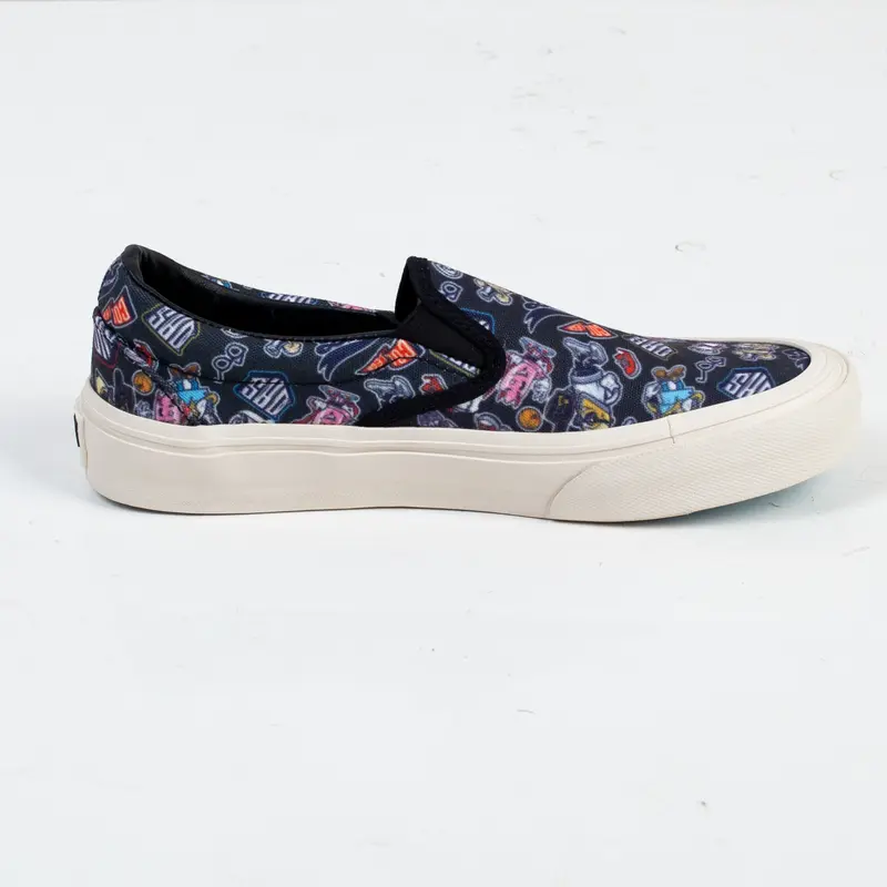 DAS FOOTWEAR Full Karakter Sepatu Sneakers Slip on Karakter Pria dan Wanita 36-43 DAS FOOTWEAR Flat Shoes Black 4