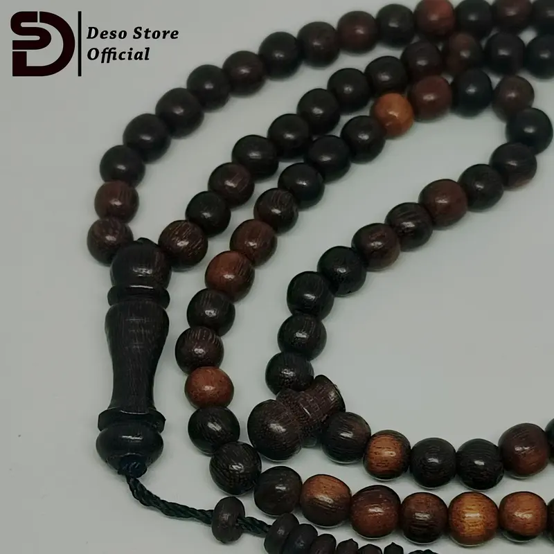 (Gratis Siwak)Tasbih Galih asem 99 Original 8mm Bulat 0