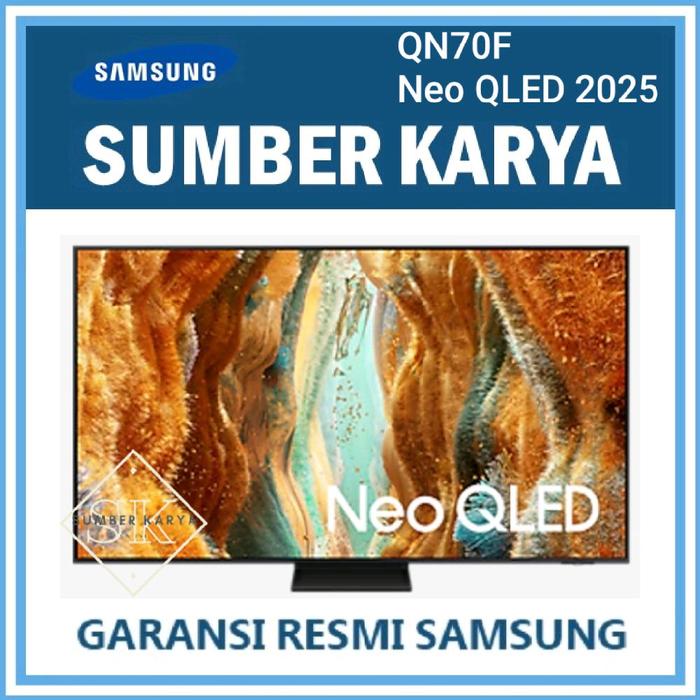 Gambar 65QN70F SAMSUNG (2025) SMART NEO QLED TV 65 inch 4K QA65QN70FAKXXD 100 - 144 Hz UHD 65QN70 dari Sumber Karya Glodok Kota Administrasi Jakarta Barat Tokopedia