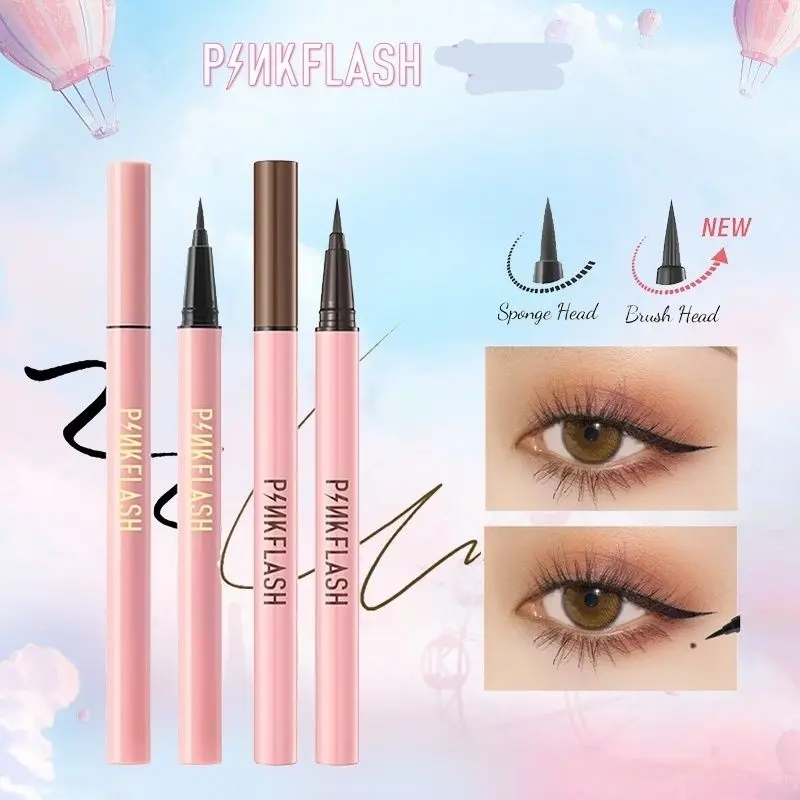 PINKFLASH Liquid Eyeliner High Pigmented Long Lasting Waterproof Black | Brown