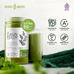 Dari Bumi Moringa Daun Kelor Bubuk 450 Gram