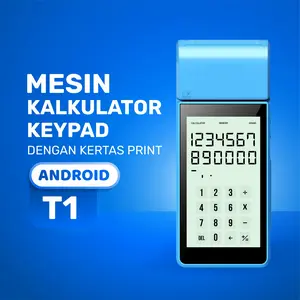 Kalkulator Android Praktis dengan Kertas Label
