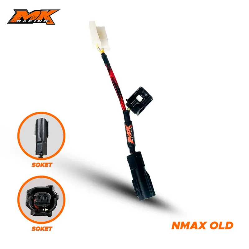 MK Racing Soket Flasher Stoplamp Lampu Rem Kedip cepat/lambat Honda Yamaha Mio Sporty/Smile / Vario 125/150 / NMAX Old / Vixion 1