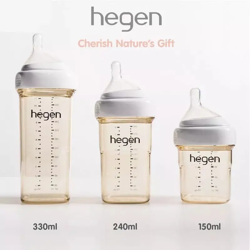 Hegen Feeding Bottle PPSU - Botol Susu Bayi Hegen All Varian 150ml - 240ml & 330ml 0