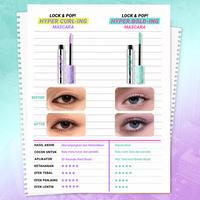Gambar [LIMITED OFFER] Dazzle Me Lock & Pop! Hyper BOLD-ing & CURL-ing Mascara Bulu Mata Tebal, Lentik, Smudgeproof, Mudah Dibersihkan & Tahan Hingga 12 Jam Tanpa Menggumpal - CURL-ing Mascara dari DAZZLE ME Indonesia Kab. Bekasi 5 Tokopedia