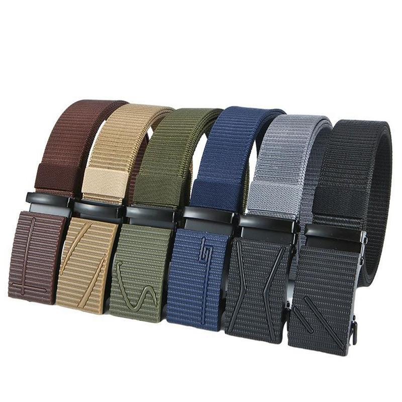 Thắt Lưng Ngoài Trời Co Giãn, Thường Ngày, Chiến Thuật, Thoáng Khí, Nylon, Khóa Hợp Kim 1