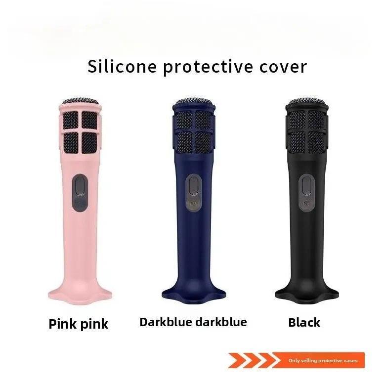 Ốp lưng silicone thời trang cho JBL PartyBox, chống lăn, bao bảo vệ micro không dây, phù hợp với phụ kiện JBL PartyBox