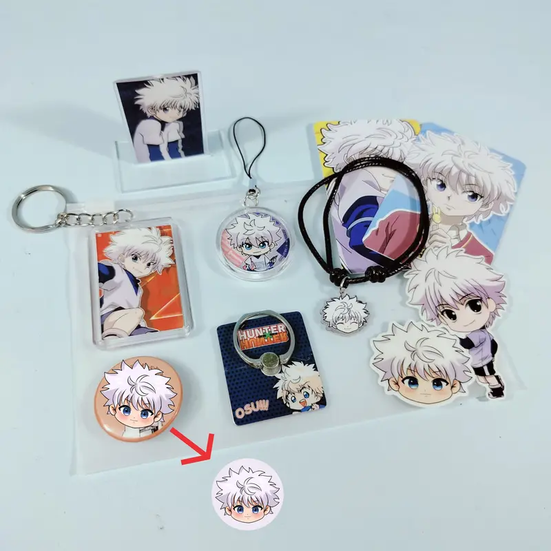Hampers Aesthetic Hunter x Hunter - Kado Ulang Tahun Killua - Gift Wisuda Anime - Hadiah Ultah Manga 1
