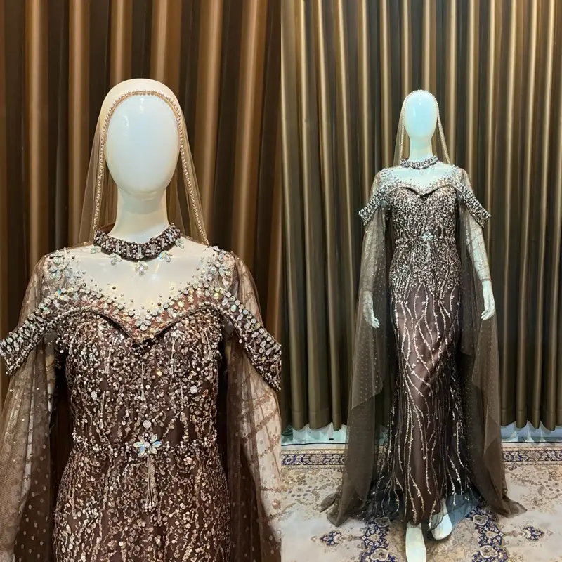 Gaun pengantin murah (Realpict) bisa request warna