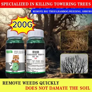 Xiao Tianhu 200g Herbisida Ampuh Matikan Akar Rumput, Cocok untuk Kebun & Lahan Kosong,Khusus untuk penyiangan kebun dan lahan pertanian.