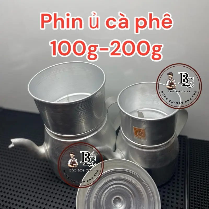 phin ủ cafe,ấm ủ cà phê 20g,100g,200g tiện lợi, chất liệu nhôm hàng loại 1,ấm to ủ cà phê 0