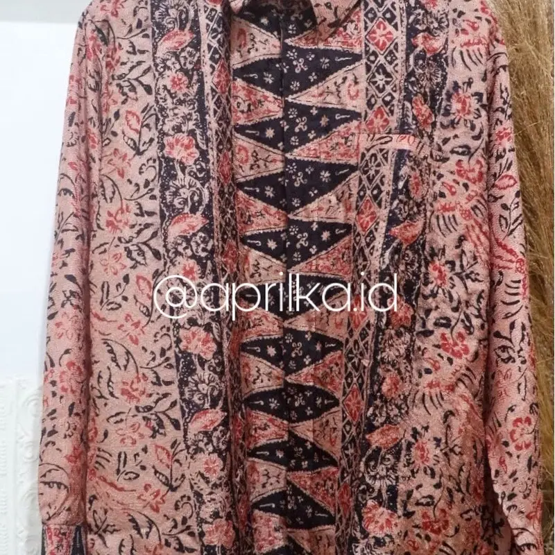 Tipe A set Ayu Baju Kondangan Pesta Kebaya Batik Viscose Motif Jupri Palembang 4