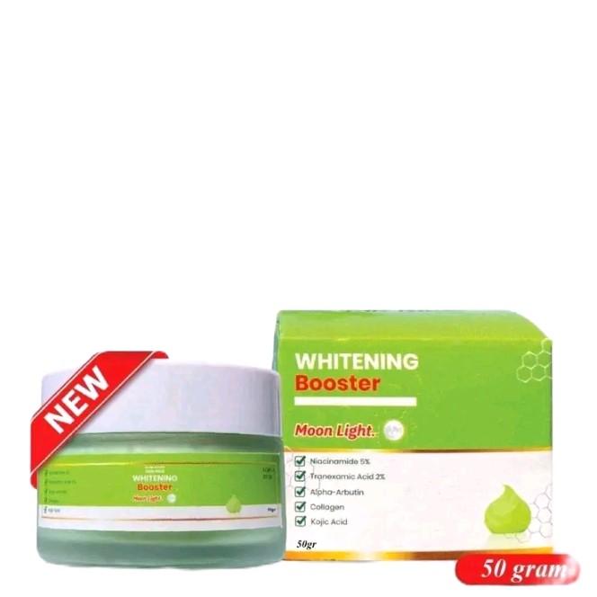 SKIN NICE Whitening Booster Moon Light 50g BPOM Niacinamide Mencerahkan Moisturizer 1