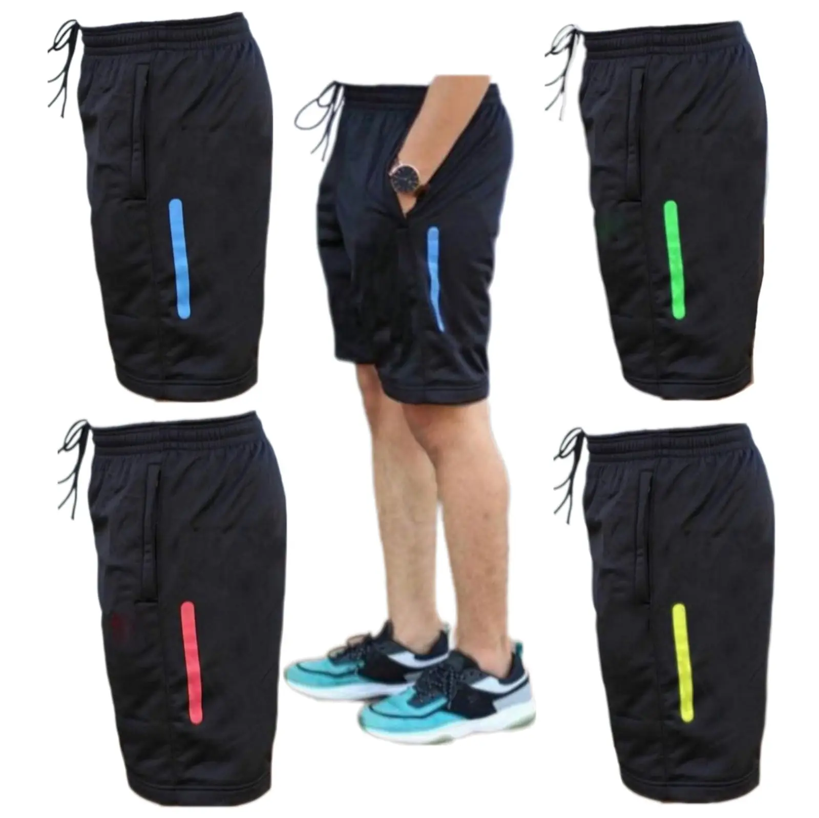 (ISI 5 PCS)Celana pendek olahraga runinng gym elastis ringan lentur Nyaman Pria Wanita Uniseks Sport