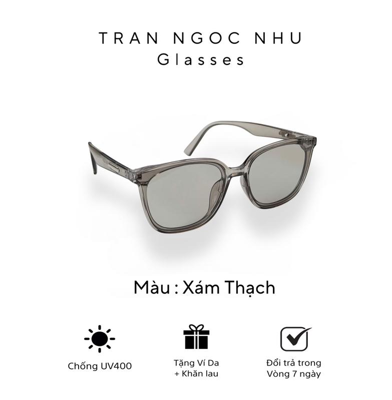 Mã XÁM THẠCH mắt kính thời trang dành cho nam nữ
