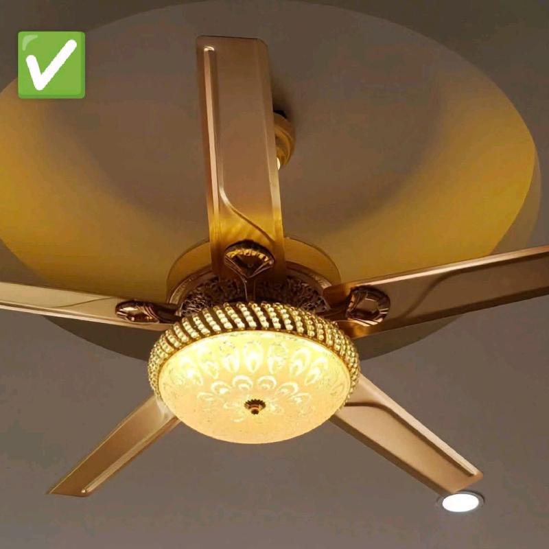 Quạt Trần Có Đèn LED Có Điều Từ Xa Động Cơ DC 2 Chiều Gió Tiết Kiệm Điện
