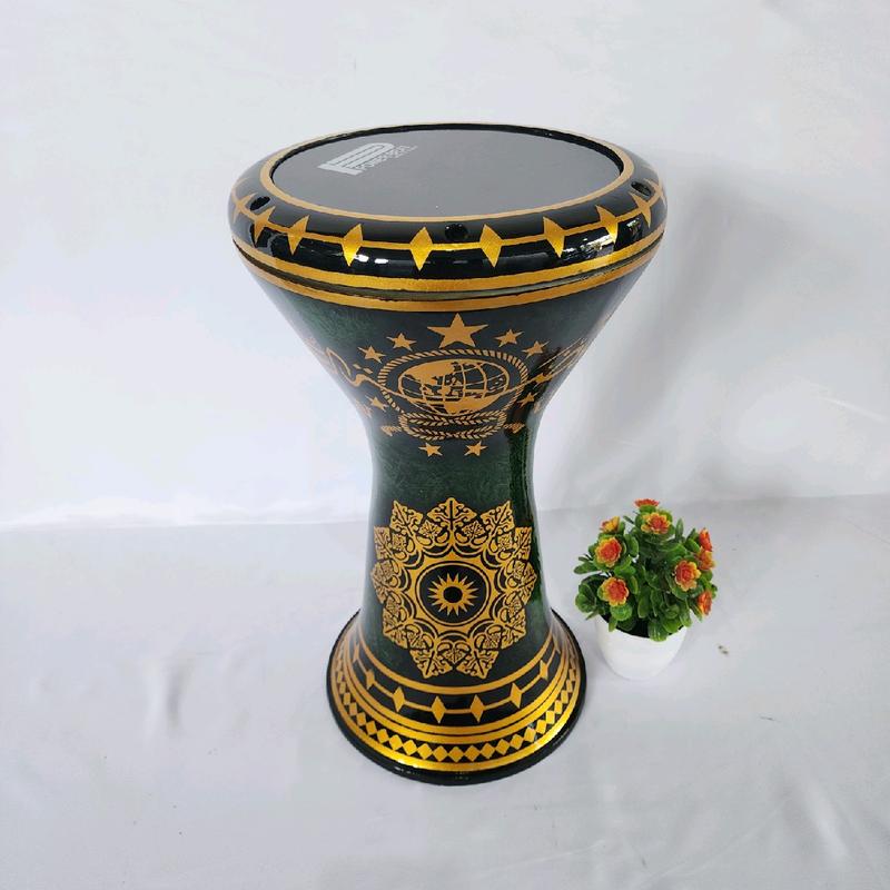 Darbuka size 8 inci Motif NU Bonus kunci L. Aluminium 3
