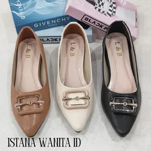 Sepatu Pantofel Wanita Termurah Hak 3cm L&B (PANTOFEL IMA)