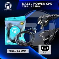 Gambar Proff Tech Kabel Power CPU 5 Meter 3 x 1.25 mm High Quality untuk CPU PSU UPS Rice Cooker 250V 10A - Computer, Pc - 1,8 Meter dari ProffTech Indonesia Kota Administrasi Jakarta Pusat 4 Tokopedia