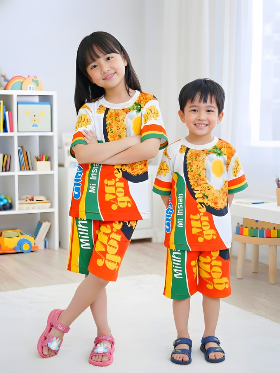 baju setelan fullprint unisex anak setelan baju harian anak-anak laki-laki dan perempuan 1-9tahun motif printing sublim baju setelan fullprint unisex anak setelan baju harian anak-anak laki-laki dan perempuan 1-9tahun motif printing sublim