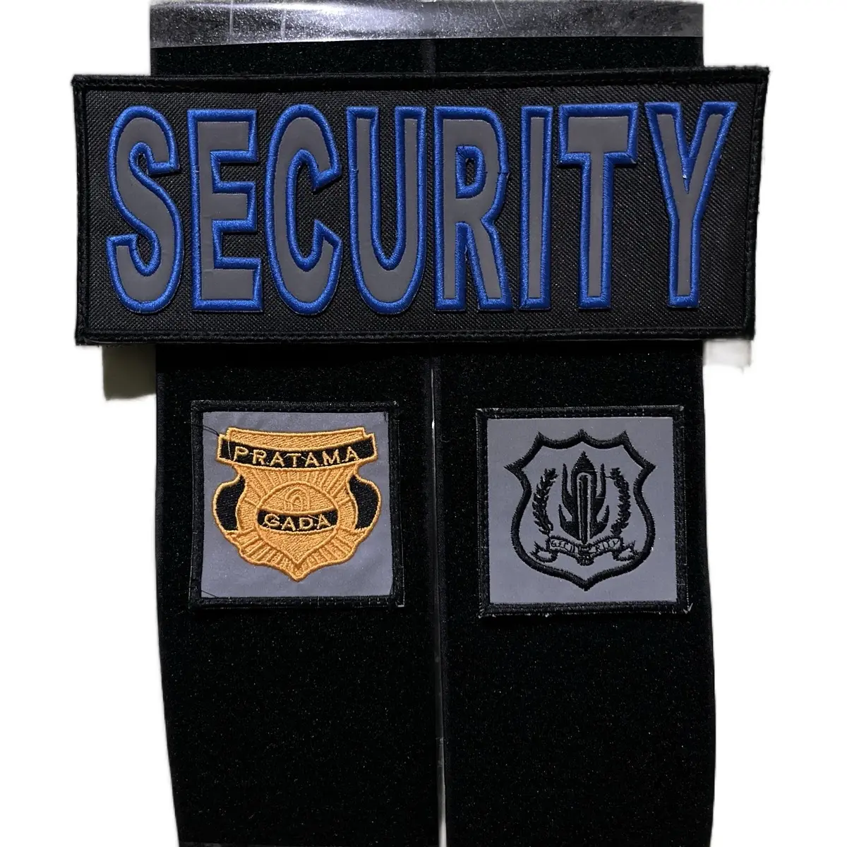 Logo fullset security depan belakang+perekat