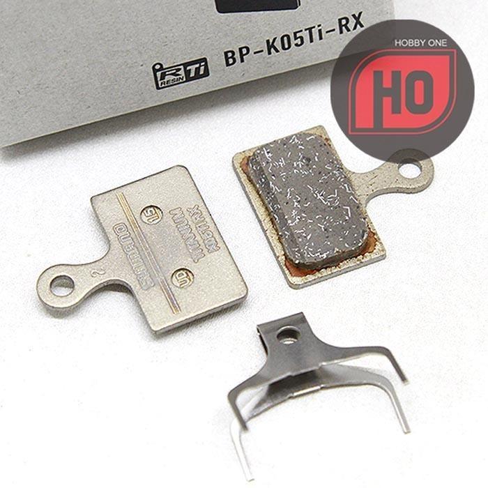Gambar SHIMANO K05Ti-RX Resin Disc Brake Pad - XTR XT SLX Deore IBPK05TIRXA dari Hobby One Kota Bandung Tokopedia