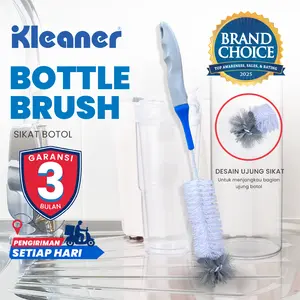 Kleaner Sikat Botol Bulu Halus Anti Gores Bottle Brush Pembersih Botol Minum