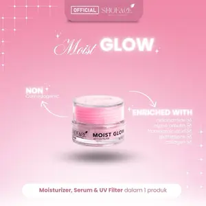 MOIST GLOW WITH UV FILTER 3 IN 1 PRODUCT BY SHOFACE.ID
