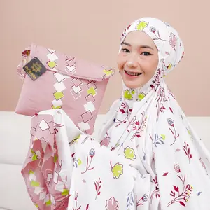 Mukena Adem Rayon Jumbo Aisyah Dewasa Cantik Lembut Atasan Mewah Panjang Kombinasi