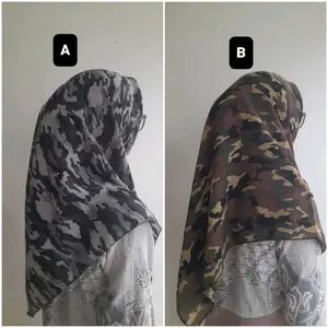 Hijab Square Segi4 Motif Army