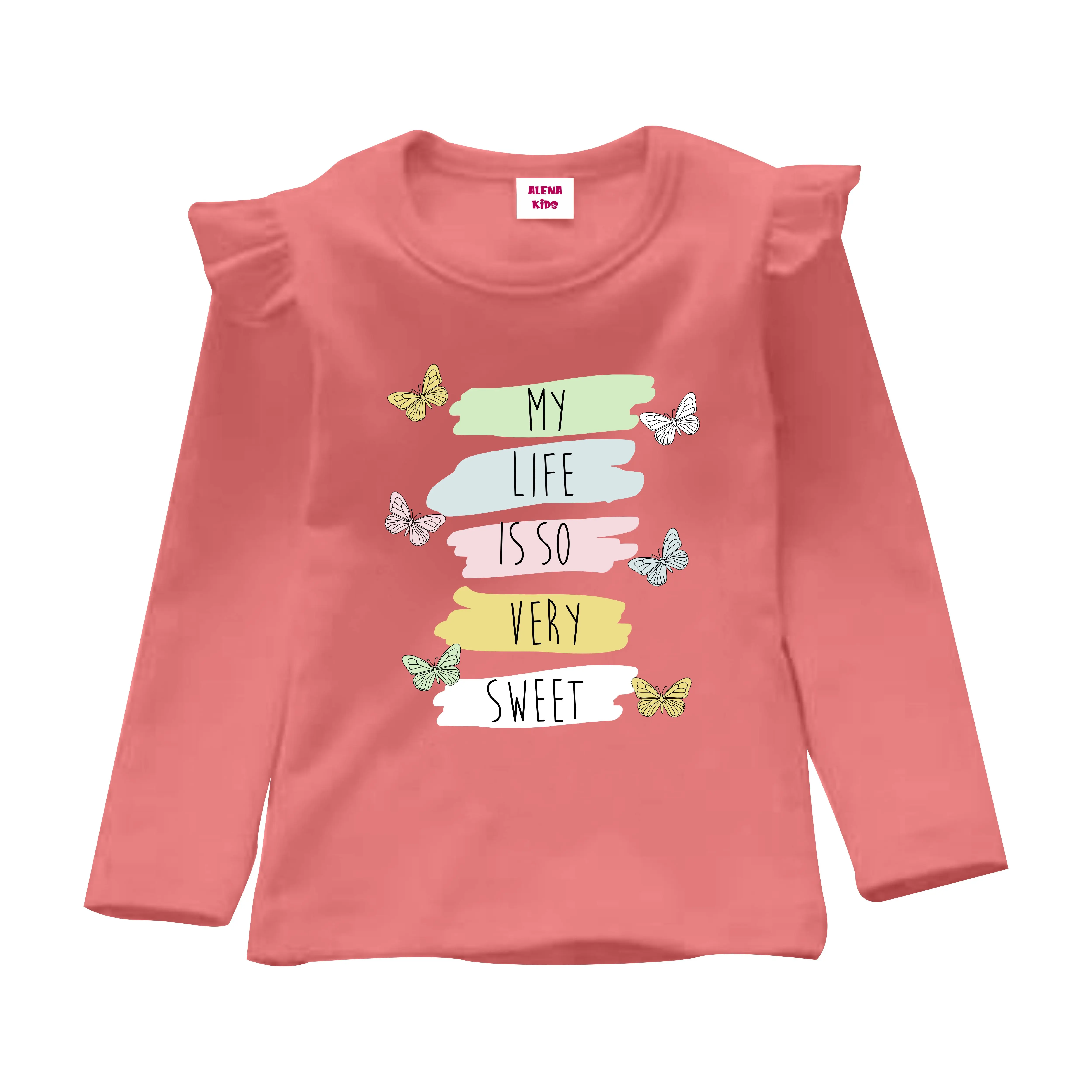 alenakids kaos anak perempuan Semi Katun 24s Sablon Digital - Ukuran 1-10 Tahun - Fashion Perempuan Distro Laki-Laki