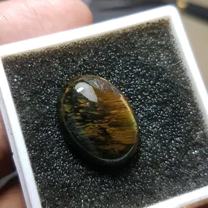 Batu akik biduri sepah motif bulu macan original