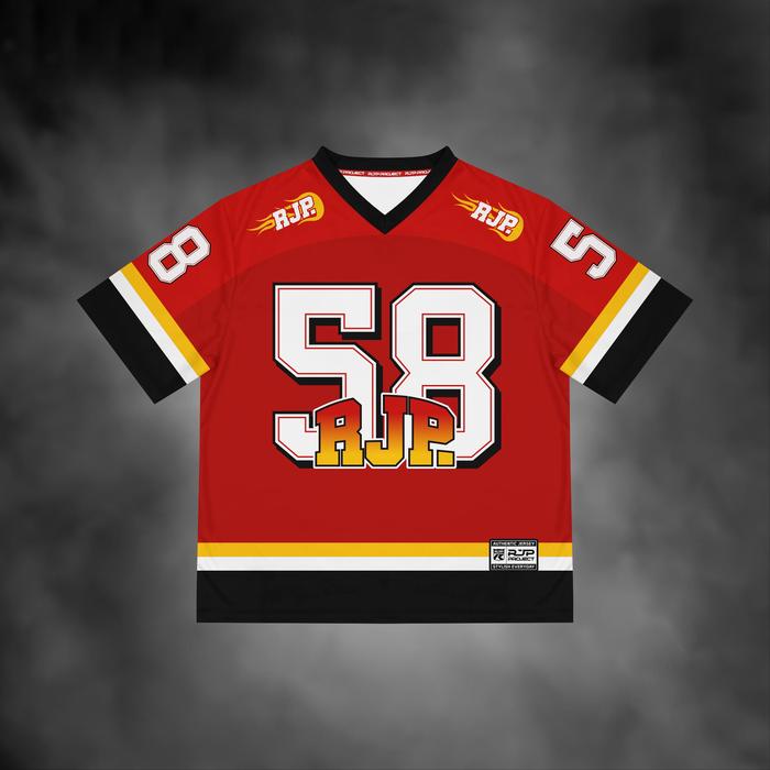 Promo RJP CASUAL Jersey Street Number Series 58 NFL Casual retro  oversize jersey hockey jersey oversized jersey oversize pria unisex 